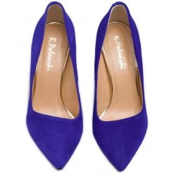 R.Polański Chaussures Basses Talons Aiguilles R.POLAŃSKI - 0982 Chaber Zamsz Bleu Marine 10 R.Polański Chaussures Basses Talons Aiguilles R.POLAŃSKI - 0982 Chaber Zamsz Bleu Marine -R.Polański Soldes Magasin 0000201166093 05 pz 2