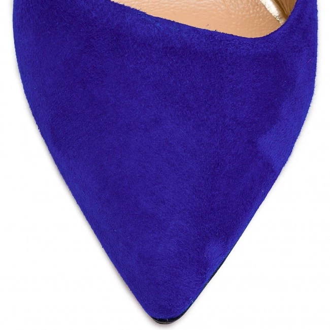 R.Polański Chaussures Basses Talons Aiguilles R.POLAŃSKI - 0982 Chaber Zamsz Bleu Marine 6 R.Polański Chaussures Basses Talons Aiguilles R.POLAŃSKI - 0982 Chaber Zamsz Bleu Marine – Image 6