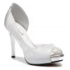 R.Polański Chaussures Basses Talons Aiguilles R.POLAŃSKI - 0674 Srebrny/Srebrny Przecierany Blanc, Argent