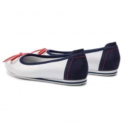 R.Polański Chaussures Basses Ballerines R.POLAŃSKI - COMFORT 0991 Biały/Granatowy Blanc -R.Polański Soldes Magasin 0000201220047 03 ab