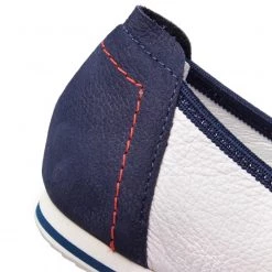 R.Polański Chaussures Basses Ballerines R.POLAŃSKI - COMFORT 0991 Biały/Granatowy Blanc -R.Polański Soldes Magasin 0000201220047 05 ab