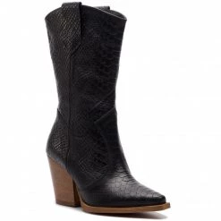 R.Polański Bottes Et Autres Bottes R.POLAŃSKI - 0994 Czarny Lico/Crocco Noir