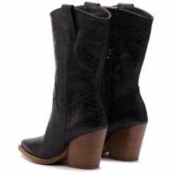 R.Polański Bottes Et Autres Bottes R.POLAŃSKI - 0994 Czarny Lico/Crocco Noir -R.Polański Soldes Magasin 0000201229958 03 pl