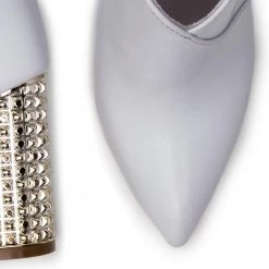 R.Polański Bottes Et Autres Bottines R.POLAŃSKI - 0975 Biały Lico Blanc -R.Polański Soldes Magasin 0000201276747 05 kch 1