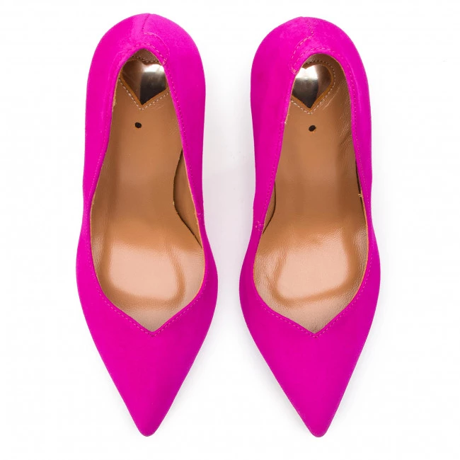 R.Polański Chaussures Basses Talons Aiguilles R.POLAŃSKI - 1003 Fuksja Zamsz Neon Rose 5 R.Polański Chaussures Basses Talons Aiguilles R.POLAŃSKI - 1003 Fuksja Zamsz Neon Rose – Image 5