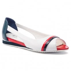 R.Polański Mules Et Sandales Sandales R.POLAŃSKI - 1004 Marynarski Comfort Blanc