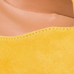 R.Polański Chaussures Basses Ballerines R.POLAŃSKI - 1006 Żółty Zamsz Jaune -R.Polański Soldes Magasin 0000201333464 06 ek