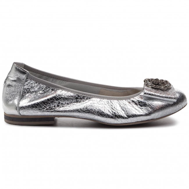 R.Polański Chaussures Basses Ballerines R.POLAŃSKI - 0943 Srebrny Kryształ Argent 2 R.Polański Chaussures Basses Ballerines R.POLAŃSKI - 0943 Srebrny Kryształ Argent – Image 2