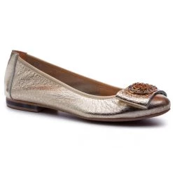 R.Polański Chaussures Basses Ballerines R.POLAŃSKI - 0943 Złoty Kryształ Or