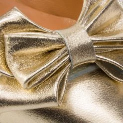 R.Polański Chaussures Basses Ballerines R.POLAŃSKI - 1008 Biały Lico/Złoty Blanc -R.Polański Soldes Magasin 0000201390405 06 kb