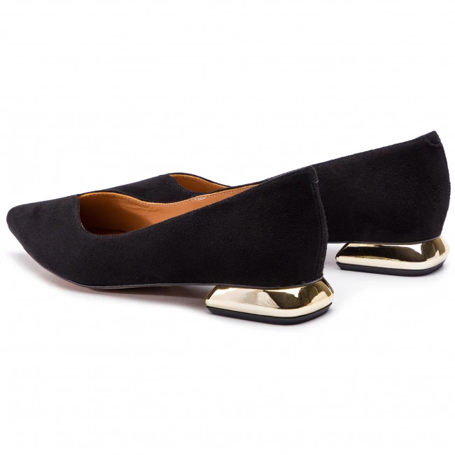 R.Polański Chaussures Basses Ballerines R.POLAŃSKI - 1006 Czarny Zamsz Noir 3 R.Polański Chaussures Basses Ballerines R.POLAŃSKI - 1006 Czarny Zamsz Noir – Image 3