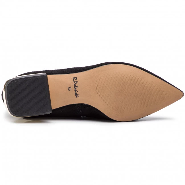 R.Polański Chaussures Basses Ballerines R.POLAŃSKI - 1006 Czarny Zamsz Noir 4 R.Polański Chaussures Basses Ballerines R.POLAŃSKI - 1006 Czarny Zamsz Noir – Image 4