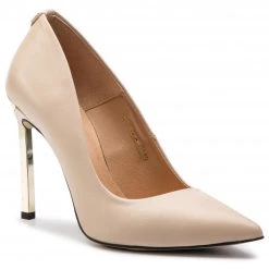 R.Polański Chaussures Basses Talons Aiguilles R.POLAŃSKI - 0808 Beż Lico Beige