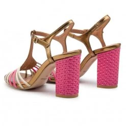 R.Polański Mules Et Sandales Sandales R.POLAŃSKI - 1012 Magnolia Multicolore, Or 8 R.Polański Mules Et Sandales Sandales R.POLAŃSKI - 1012 Magnolia Multicolore, Or -R.Polański Soldes Magasin 0000201419212 03 ws