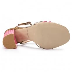 R.Polański Mules Et Sandales Sandales R.POLAŃSKI - 1012 Magnolia Multicolore, Or 9 R.Polański Mules Et Sandales Sandales R.POLAŃSKI - 1012 Magnolia Multicolore, Or -R.Polański Soldes Magasin 0000201419212 04 ws