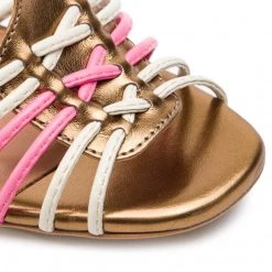 R.Polański Mules Et Sandales Sandales R.POLAŃSKI - 1012 Magnolia Multicolore, Or 11 R.Polański Mules Et Sandales Sandales R.POLAŃSKI - 1012 Magnolia Multicolore, Or -R.Polański Soldes Magasin 0000201419212 05 ws