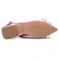 R.Polański Mules Et Sandales Sandales R.POLAŃSKI - 1015 Magnolia Zamsz Rose -R.Polański Soldes Magasin 0000201627495 04 kb