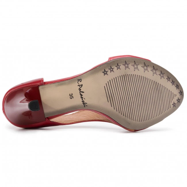 R.Polański Mules Et Sandales Sandales R.POLAŃSKI - 0720 Czerwony Lico Rouge 4 R.Polański Mules Et Sandales Sandales R.POLAŃSKI - 0720 Czerwony Lico Rouge – Image 4