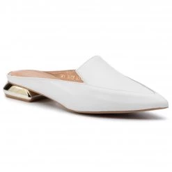 R.Polański Mules Et Sandales Mules / Sandales De Bain R.POLAŃSKI - 1013 Biały Lico Blanc