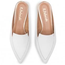 R.Polański Mules Et Sandales Mules / Sandales De Bain R.POLAŃSKI - 1013 Biały Lico Blanc -R.Polański Soldes Magasin 0000201646892 4 mf