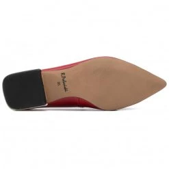 R.Polański Mules Et Sandales Mules / Sandales De Bain R.POLAŃSKI - 1013 Czerwony Lico Rouge -R.Polański Soldes Magasin 0000201646977 06 mn