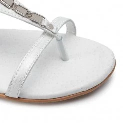 R.Polański Mules Et Sandales Sandales R.POLAŃSKI - 0826 Srebrny Przecierany Argent -R.Polański Soldes Magasin 0000201647219 06 ws