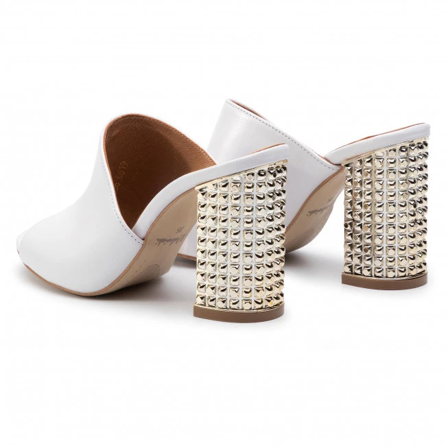 R.Polański Mules Et Sandales Mules / Sandales De Bain R.POLAŃSKI - 0936 Biały Lico Blanc 3 R.Polański Mules Et Sandales Mules / Sandales De Bain R.POLAŃSKI - 0936 Biały Lico Blanc – Image 3