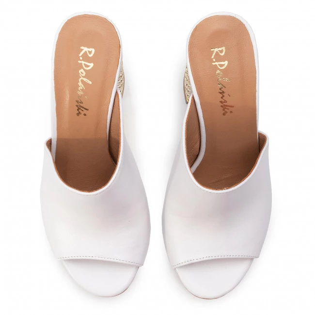 R.Polański Mules Et Sandales Mules / Sandales De Bain R.POLAŃSKI - 0936 Biały Lico Blanc 5 R.Polański Mules Et Sandales Mules / Sandales De Bain R.POLAŃSKI - 0936 Biały Lico Blanc – Image 5