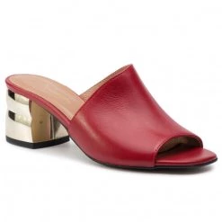 R.Polański Mules Et Sandales Mules / Sandales De Bain R.POLAŃSKI - 0940 Czerwony Lico Rouge