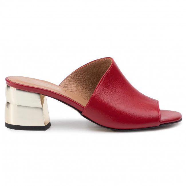 R.Polański Mules Et Sandales Mules / Sandales De Bain R.POLAŃSKI - 0940 Czerwony Lico Rouge 2 R.Polański Mules Et Sandales Mules / Sandales De Bain R.POLAŃSKI - 0940 Czerwony Lico Rouge – Image 2