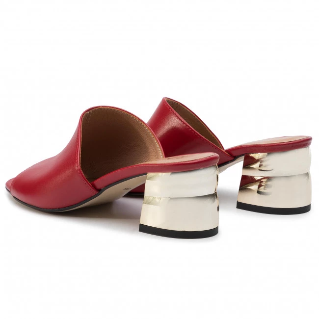 R.Polański Mules Et Sandales Mules / Sandales De Bain R.POLAŃSKI - 0940 Czerwony Lico Rouge 3 R.Polański Mules Et Sandales Mules / Sandales De Bain R.POLAŃSKI - 0940 Czerwony Lico Rouge – Image 3
