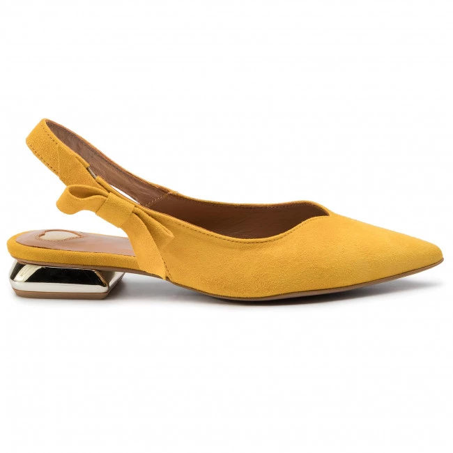 R.Polański Mules Et Sandales Sandales R.POLAŃSKI - 1017 Żółty Zamsz Jaune 2 R.Polański Mules Et Sandales Sandales R.POLAŃSKI - 1017 Żółty Zamsz Jaune – Image 2