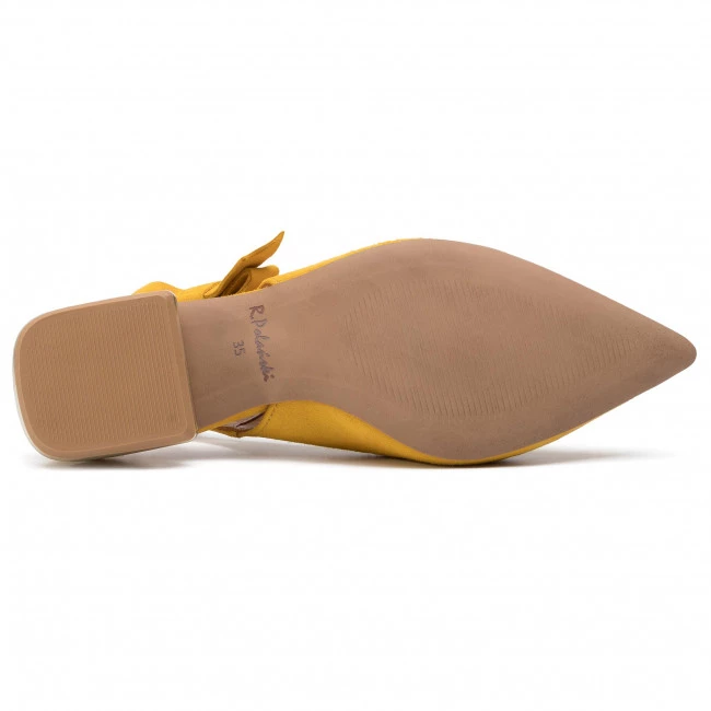 R.Polański Mules Et Sandales Sandales R.POLAŃSKI - 1017 Żółty Zamsz Jaune 4 R.Polański Mules Et Sandales Sandales R.POLAŃSKI - 1017 Żółty Zamsz Jaune – Image 4