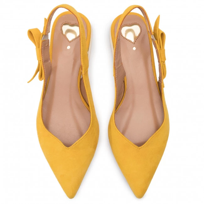 R.Polański Mules Et Sandales Sandales R.POLAŃSKI - 1017 Żółty Zamsz Jaune 5 R.Polański Mules Et Sandales Sandales R.POLAŃSKI - 1017 Żółty Zamsz Jaune – Image 5