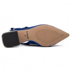 R.Polański Mules Et Sandales Sandales R.POLAŃSKI - 1017 Chaber Zamsz Bleu -R.Polański Soldes Magasin 0000206230928 03 mf