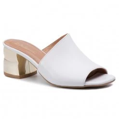 R.Polański Mules Et Sandales Mules / Sandales De Bain R.POLAŃSKI - 0940 Biały Lico Blanc