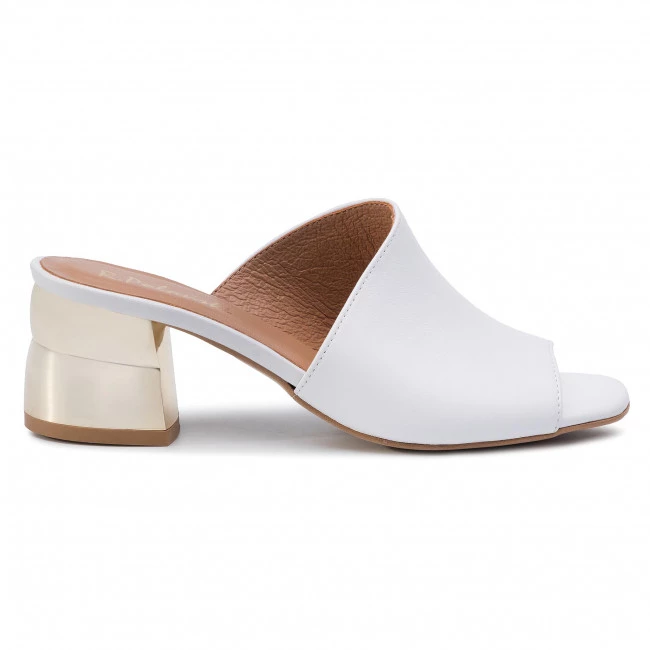 R.Polański Mules Et Sandales Mules / Sandales De Bain R.POLAŃSKI - 0940 Biały Lico Blanc 2 R.Polański Mules Et Sandales Mules / Sandales De Bain R.POLAŃSKI - 0940 Biały Lico Blanc – Image 2