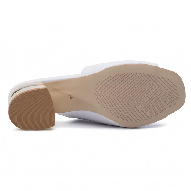 R.Polański Mules Et Sandales Mules / Sandales De Bain R.POLAŃSKI - 0940 Biały Lico Blanc 4 R.Polański Mules Et Sandales Mules / Sandales De Bain R.POLAŃSKI - 0940 Biały Lico Blanc – Image 4