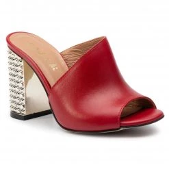 R.Polański Mules Et Sandales Mules / Sandales De Bain R.POLAŃSKI - 0936 Czerwony Lico Rouge