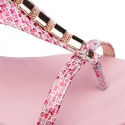 R.Polański Mules Et Sandales Sandales R.POLAŃSKI - 0826 Fuksja Carnivale Rose -R.Polański Soldes Magasin 0000206290687 05 ws