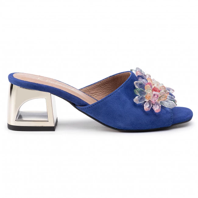 R.Polański Mules Et Sandales Mules / Sandales De Bain R.POLAŃSKI - 1021 Chaber Zamsz Bleu Marine 2 R.Polański Mules Et Sandales Mules / Sandales De Bain R.POLAŃSKI - 1021 Chaber Zamsz Bleu Marine – Image 2