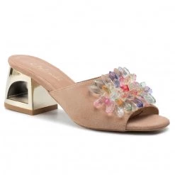 R.Polański Mules Et Sandales Mules / Sandales De Bain R.POLAŃSKI - 1021 Beż Zamsz Beige