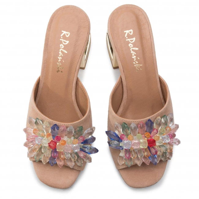 R.Polański Mules Et Sandales Mules / Sandales De Bain R.POLAŃSKI - 1021 Beż Zamsz Beige 5 R.Polański Mules Et Sandales Mules / Sandales De Bain R.POLAŃSKI - 1021 Beż Zamsz Beige – Image 5