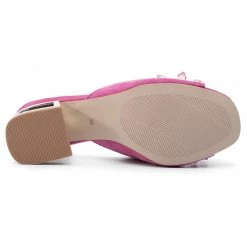 R.Polański Mules Et Sandales Mules / Sandales De Bain R.POLAŃSKI - 1021 Magnolia Zamsz Rose -R.Polański Soldes Magasin 0000206315625 4 ks