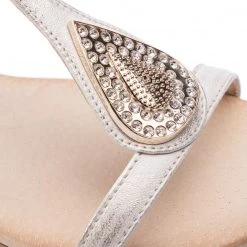 R.Polański Mules Et Sandales Sandales R.POLAŃSKI - 1023 Złoty Przecierany Or -R.Polański Soldes Magasin 0000206315700 5 ks