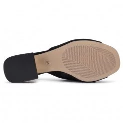 R.Polański Mules Et Sandales Mules / Sandales De Bain R.POLAŃSKI - 1021 Czarny Zamsz Noir -R.Polański Soldes Magasin 0000206317506 5 kb