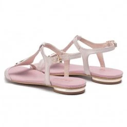 R.Polański Mules Et Sandales Sandales R.POLAŃSKI - 1023 Rózowy Przecierany Rose -R.Polański Soldes Magasin 0000206331298 04 ts