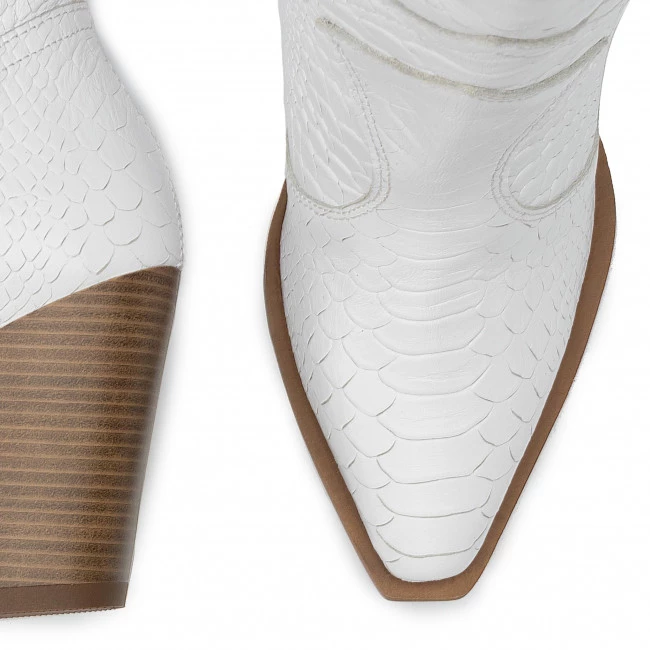 R.Polański Bottes Et Autres Bottes R.POLAŃSKI - 0994 Biały/Lico Crocco Blanc 6 R.Polański Bottes Et Autres Bottes R.POLAŃSKI - 0994 Biały/Lico Crocco Blanc – Image 6