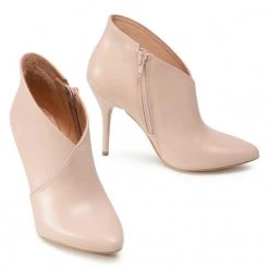 R.Polański Bottes Et Autres Bottines R.POLAŃSKI - 0716 Beż Lico Beige -R.Polański Soldes Magasin 0000206365842 06 rz