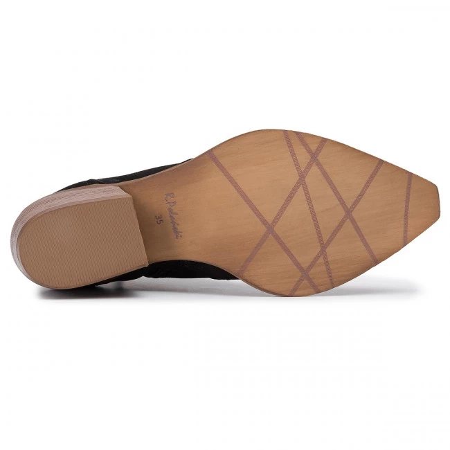 R.Polański Bottes Et Autres Bottines R.POLAŃSKI - 1024 Czarny Nubuk Noir 4 R.Polański Bottes Et Autres Bottines R.POLAŃSKI - 1024 Czarny Nubuk Noir – Image 4